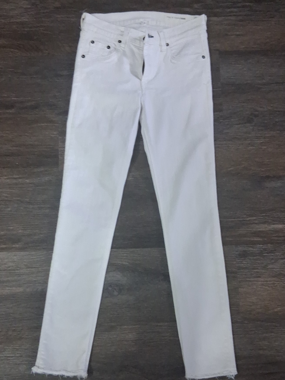 rag & bone White Skinny Jeans